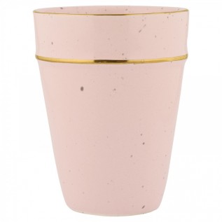 Чашка для латте pale/pink w/gold, 200 мл.